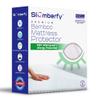 Waterproof Mattress Protector by Slumberfy | Hypoallergenic Viscose Made from Bamboo Mattress Protector | Natural + Breathable Jacquard Fabric | Queen Mattress Cover  60x80 view 1