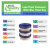 [96 PACK] 8oz Twist Top Storage Containers - Airtight Plastic Food Storage Canisters with Twist & Seal Lids, Leak-Proof - Meal Prep, To Go, Reusable, Stackable, BPA-Free Snack Containers (8 Ounce) view 2