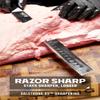 Dalstrong Slicing Knife - 14 inch - Shadow Black Series - Black Titanium Nitride Coated - High Carbon - 7CR17MOV-X Vacuum Treated Steel Carving Knife - Sheath - Kitchen Knife Slicer - NSF Certified view 2
