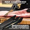 Dalstrong Slicing Knife - 14 inch - Shadow Black Series - Black Titanium Nitride Coated - High Carbon - 7CR17MOV-X Vacuum Treated Steel Carving Knife - Sheath - Kitchen Knife Slicer - NSF Certified view 4