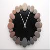 Beach Stone Clock 11.5", Coastal Design Wall Clock view 3