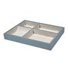 TIZO Design Contemporary Wood Valet Tray Organizer, Grey view 1