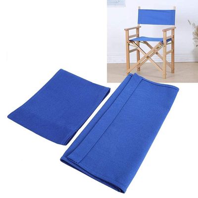 Fdit Home Director Chair Replacement Canvas, Directors Chair Cover Kit Replacement Canvas Seat and Back Stool Protector(Blue)