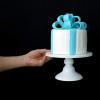6 Inch Cake Pan, Birthday Wedding Party Dessert Table Pastry Bread Tasting Plate Cupcake Display Stand White Storage Table (Size : 20 * 12cm) view 4