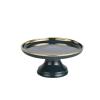 8/10-inch Cake Perfect Display Tray, Dark Green Ceramic Plate Bread Sandwich Food Rack Dessert Table (Size : 20cm) view 1