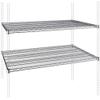 Regal Altair Chrome Wire Shelf |Pack of 2 Shelves| for Storage in Dry Environments | Ideal for Stores, Restaurants, Businesses and Homes (Chrome Wire Shelves, 24''W x 42''L) view 4