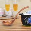10 Inch Wooden Spoons for Cooking handle wooden spoon Handcraft from High Moist Resistance (medium) view 4