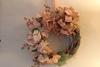 Blush Pink Christmas Wreath, Pink Christmas Wreath, Poinsettia Wreath, Front Door Wreath, Back Door Wreath, Indoor Wreath, Pink Wreath view 1