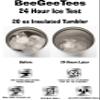 BeeGeeTees I Never Received My Acceptance Letter To Wizard Inspired 20 oz Funny Insulated Tumbler Laser Engraved Unbreakable Beverage Cup With Lid Multiple Colors (Matte Purple) view 2