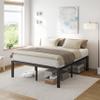COMASACH Queen Bed Frame Heavy Duty,18" Black Metal Platform Bed Frame,Sturdy Steel Frames,No Box Spring Needed,Noise-Free,Easy Assembly view 3