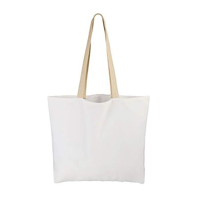 CALCA 4PCS 14.8" x 17" Canvas Tote Bag White Sublimation Blank Canvas Tote Bags
