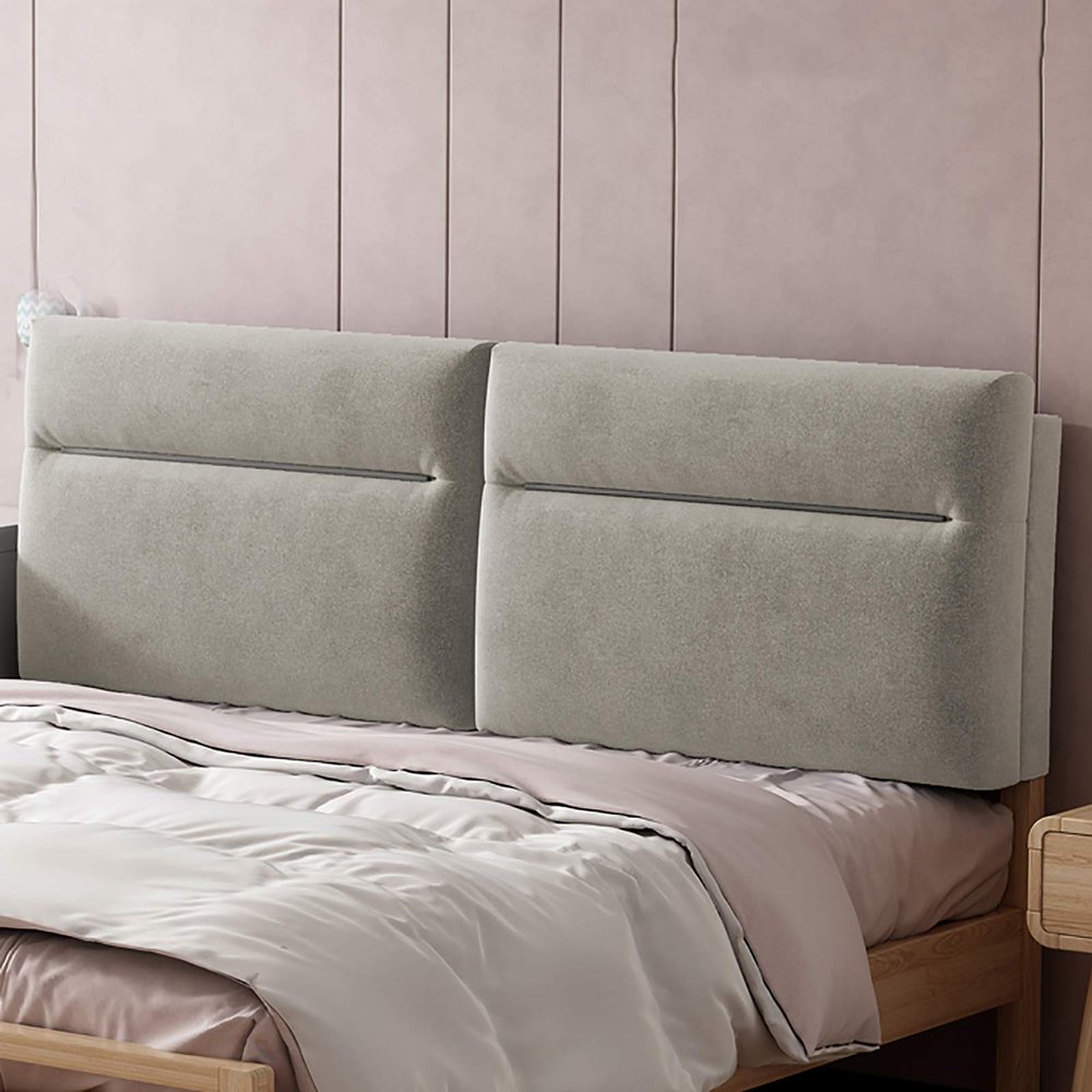 Bed Headboard Wedge Back Cushion Large Bolster Triangular Positioning Support Backrest/Reading Pillows Can be Placed on Sofa, Double Bed, Dormitory or Room Decoration