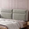 Bed Headboard Wedge Back Cushion Large Bolster Triangular Positioning Support Backrest/Reading Pillows Can be Placed on Sofa, Double Bed, Dormitory or Room Decoration view 1