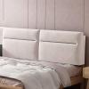 Bed Headboard Wedge Back Cushion Large Bolster Triangular Positioning Support Backrest/Reading Pillows Can be Placed on Sofa, Double Bed, Dormitory or Room Decoration view 1