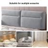 Bed Headboard Wedge Back Cushion Large Bolster Triangular Positioning Support Backrest/Reading Pillows Can be Placed on Sofa, Double Bed, Dormitory or Room Decoration view 3