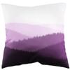 College Covers Hills Pillow, 16" X 16", Purple view 1