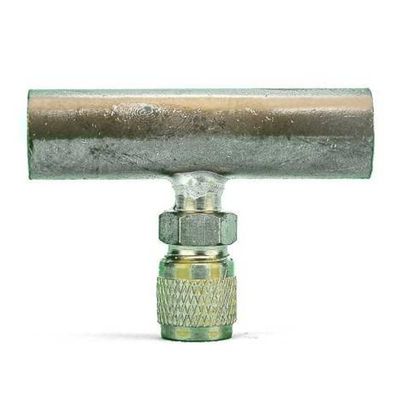 REPORSHOP - Copper sleeve 1/2 welding union with obus cap valve