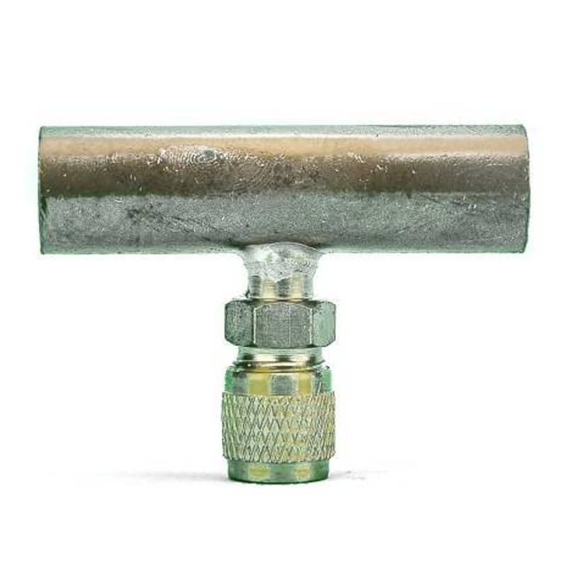 REPORSHOP - Copper sleeve 1/2 welding union with obus cap valve