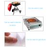 DOITOOL Wok Burner Gas Stove Pot Rack Wok Gas Stove Rack Trivets Holder Stand Anti-Skid Cooking Kitchen Accessories Black view 2