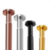 CXYGZLJ 304 Stainless Steel Extendable Shower Curtain RodShower Curtain Rail No Drilling Heavy Duty Room Divider Curtain RodAnti-Slip,Adjustable Tension Spring Pole Pull Rod view 1