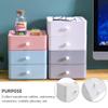 Cabilock Multi-layer Desktop Storage Drawer Organizer for Office Elegant Finish for Files Stationery and Valuables Modern Shelving for Use view 3