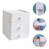 Cabilock Multi-layer Desktop Storage Drawer Organizer for Office Elegant Finish for Files Stationery and Valuables Modern Shelving for Use view 4