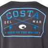 Costa Del Mar Mens Tech Spinners T-Shirt, Carbon, Small view 4