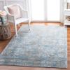 Martha Stewart x SAFAVIEH Area Rug Collection - 5'3" x 7'7", Denim Blue & Ivory, Non-Shedding & Easy Cleaning, Ideal for Living Room, Bedroom, Office, Dining Space (MSR0958L) view 1
