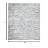 Martha Stewart x SAFAVIEH Area Rug Collection - 5'3" x 7'7", Denim Blue & Ivory, Non-Shedding & Easy Cleaning, Ideal for Living Room, Bedroom, Office, Dining Space (MSR0958L) view 2
