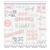 Ambesonne Adventure Shower Curtain, Various Words on Happiness and Self Value Uplifting Phrases Being Who You are, Cloth Fabric Bathroom Decor Set with Hooks, 69" W x 84" L, Warm Taupe view 2