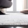 Martha Stewart x SAFAVIEH Area Rug Collection - 6'7" x 6'7" Square, Grey & Grey, Non-Shedding & Easy Cleaning, Ideal for Living Room, Bedroom, Office, Dining Space (MSR8945B) view 4