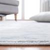 Martha Stewart x SAFAVIEH Area Rug Collection - 3' x 5', Turquoise Blue & Ivory, Non-Shedding & Easy Cleaning, Ideal for Living Room, Bedroom, Foyer, Accent Space (MSR0956K) view 4
