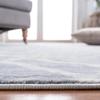 Martha Stewart x SAFAVIEH Area Rug Collection - 6'7" Round, Silver & Ivory, Non-Shedding & Easy Cleaning, Ideal for Living Room, Bedroom, Office, Dining Space (MSR0957G) view 4