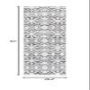 Martha Stewart x SAFAVIEH Area Rug Collection - 2'2" x 7' Runner, Grey & Ivory, Non-Shedding & Easy Cleaning, Ideal for Living Room, Bedroom, Office, Hallway (MSR0956F) view 2