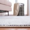 Martha Stewart x SAFAVIEH Area Rug Collection - 6'7" Square, Light Grey & Beige, Non-Shedding & Easy Cleaning, Ideal for Living Room, Bedroom, Office, Dining Space (MSR8925A) view 3