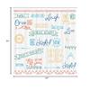 Ambesonne Adventure Shower Curtain, Various Words on Happiness and Self Value Uplifting Phrases Being Who You are, Cloth Fabric Bathroom Decor Set with Hooks, 69" W x 84" L, Dark Lavender view 3
