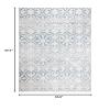 Martha Stewart x SAFAVIEH Area Rug Collection - 5'3" x 7'7", Turquoise Blue & Ivory, Non-Shedding & Easy Cleaning, Ideal for Living Room, Bedroom, Office, Dining Space (MSR0956K) view 2