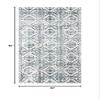 Martha Stewart x SAFAVIEH Area Rug Collection - 3' x 5', Navy & Ivory, Non-Shedding & Easy Cleaning, Ideal for Living Room, Bedroom, Foyer, Accent Space (MSR0953N) view 2