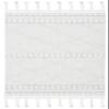 SAFAVIEH Casablanca Collection Accent Rug - 3' x 5', Silver & Ivory, Handmade Moroccan Boho Wool Braided Tassel Fringe, Ideal for High Traffic Areas in Entryway, Living Room, Bedroom (CSB575G) view 2