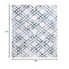 Martha Stewart x SAFAVIEH Area Rug Collection - 4' x 6', Ivory & Turquoise Blue, Non-Shedding & Easy Cleaning, Ideal for Living Room, Foyer, Bedroom, Accent Space (MSR0957A) view 2