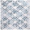 Martha Stewart x SAFAVIEH Area Rug Collection - 4' x 6', Ivory & Turquoise Blue, Non-Shedding & Easy Cleaning, Ideal for Living Room, Foyer, Bedroom, Accent Space (MSR0957A) view 3