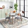 SAFAVIEH Area Rug 8x10 - Madison Collection - Large - Grey & Ivory, Boho Chic Medallion Design, Non-Shedding & Easy Cleaning, Ideal for Living Room, Bedroom, Office, Dining Space (MAD468G) view 4