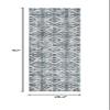 Martha Stewart x SAFAVIEH Area Rug Collection - 2'2" x 7' Runner, Navy & Ivory, Non-Shedding & Easy Cleaning, Ideal for Living Room, Bedroom, Office, Hallway (MSR0953N) view 2