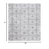 Martha Stewart x SAFAVIEH Area Rug Collection - 4' x 6', Cream & Grey, Non-Shedding & Easy Cleaning, Ideal for Living Room, Foyer, Bedroom, Accent Space (MSR0953F) view 2