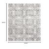 Martha Stewart x SAFAVIEH Area Rug Collection - 5'3" x 7'7", Charcoal & Ivory, Non-Shedding & Easy Cleaning, Ideal for Living Room, Bedroom, Office, Dining Space (MSR0958H) view 2