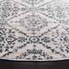 Martha Stewart x SAFAVIEH Area Rug Collection - 6'7" Round, Cream & Grey, Non-Shedding & Easy Cleaning, Ideal for Living Room, Bedroom, Office, Dining Space (MSR0953F) view 4