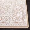 Martha Stewart x SAFAVIEH Area Rug Collection - 6'7" Square, Gold & Ivory, Non-Shedding & Easy Cleaning, Ideal for Living Room, Bedroom, Office, Dining Space (MSR8937B) view 2