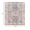 SAFAVIEH Area Rug 8x10 - Madison Collection - Large - Taupe & Ivory, Boho Chic Medallion Distressed Design, Non-Shedding & Easy Cleaning, Ideal for Living Room, Bedroom, Office, Dining Space (MAD468E) view 2