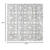 Martha Stewart x SAFAVIEH Area Rug Collection - 6'7" Square, Grey & Ivory, Non-Shedding & Easy Cleaning, Ideal for Living Room, Bedroom, Office, Dining Space (MSR0956F) view 2