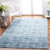 Martha Stewart x SAFAVIEH Area Rug Collection - 4' x 6', Denim Blue & Ivory, Non-Shedding & Easy Cleaning, Ideal for Living Room, Foyer, Bedroom, Accent Space (MSR0953L) view 1